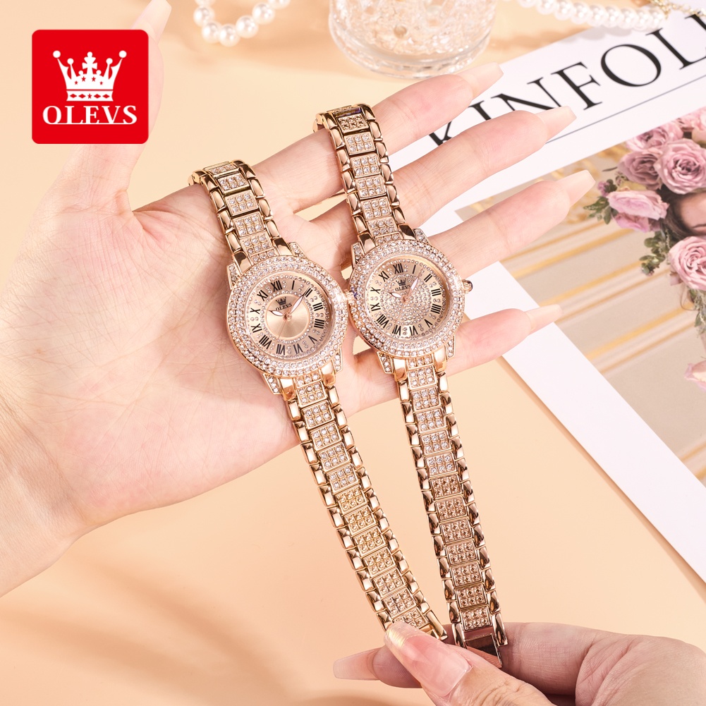 Luxury Watch For Women - Olevs luxo moda senhoras relógios mostrador