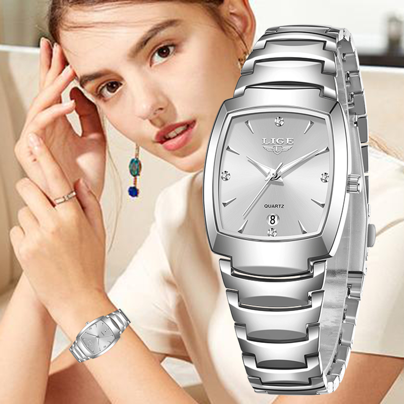 Luxury Watch For Women - Relógio Feminino LIGE 2026 Novo, Luxuoso,