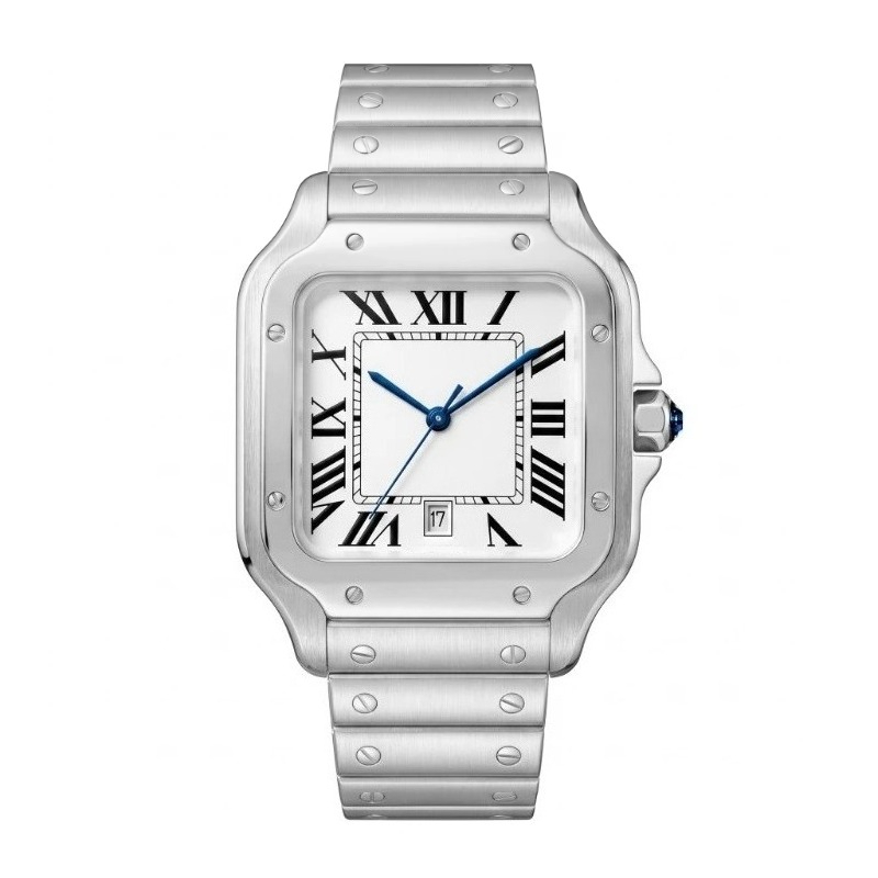 Luxury Watch Cartier - Novo Relógio de Quartzo Masculino de