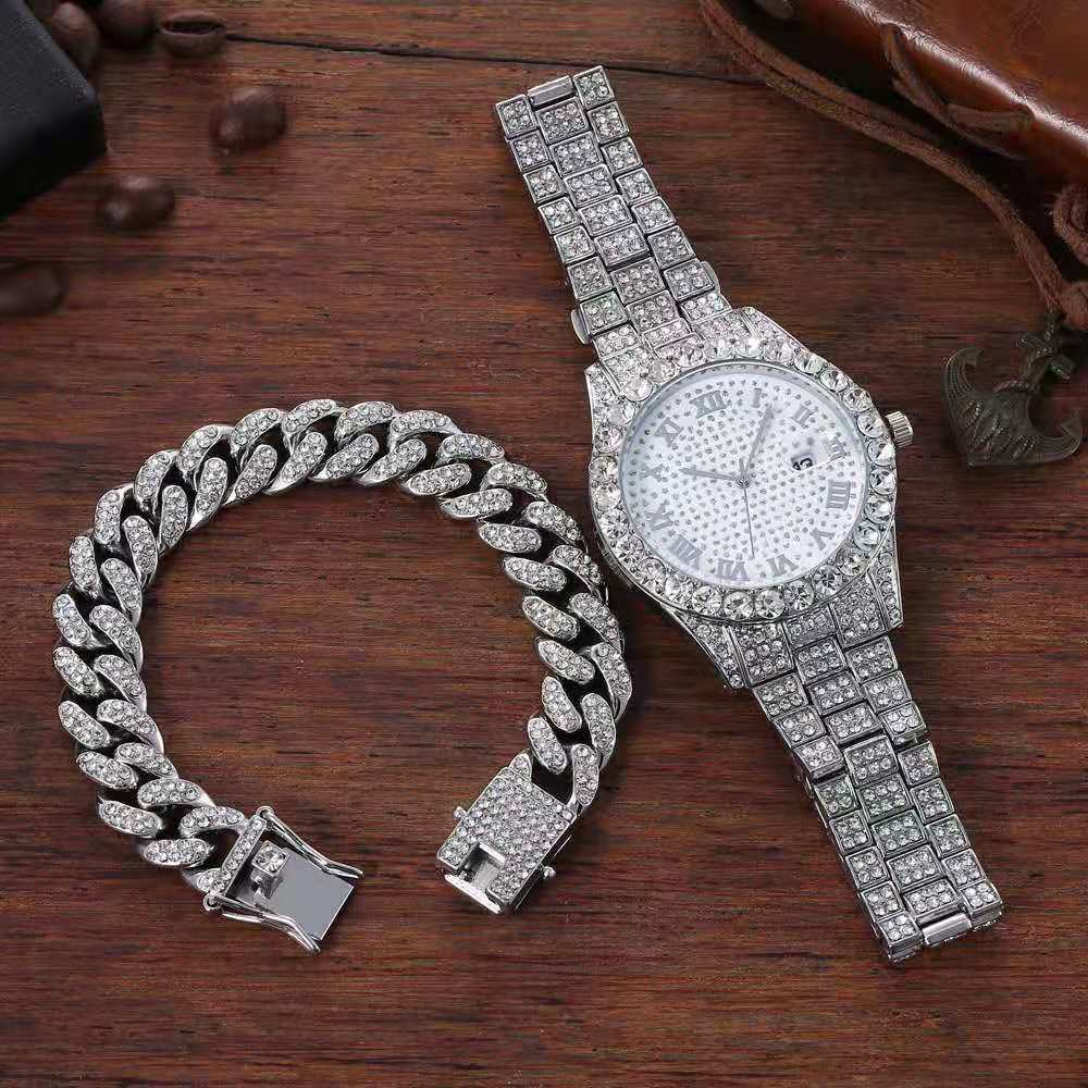 Luxury Watch Miami - Nova cor de ouro relógio &