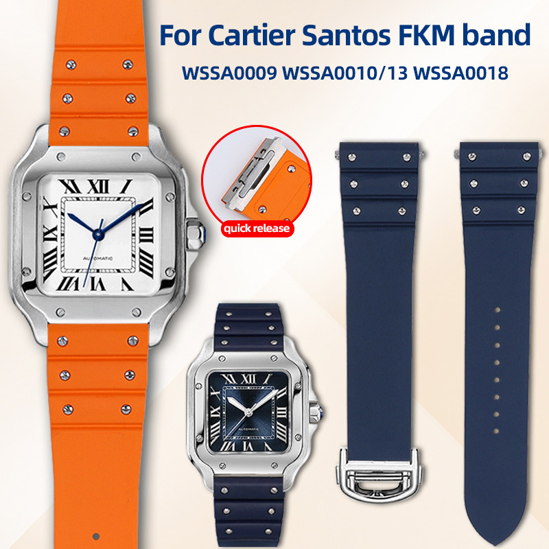 Luxury Watch Cartier - 19mm 21mm Para Cartier Santos WSSA0009