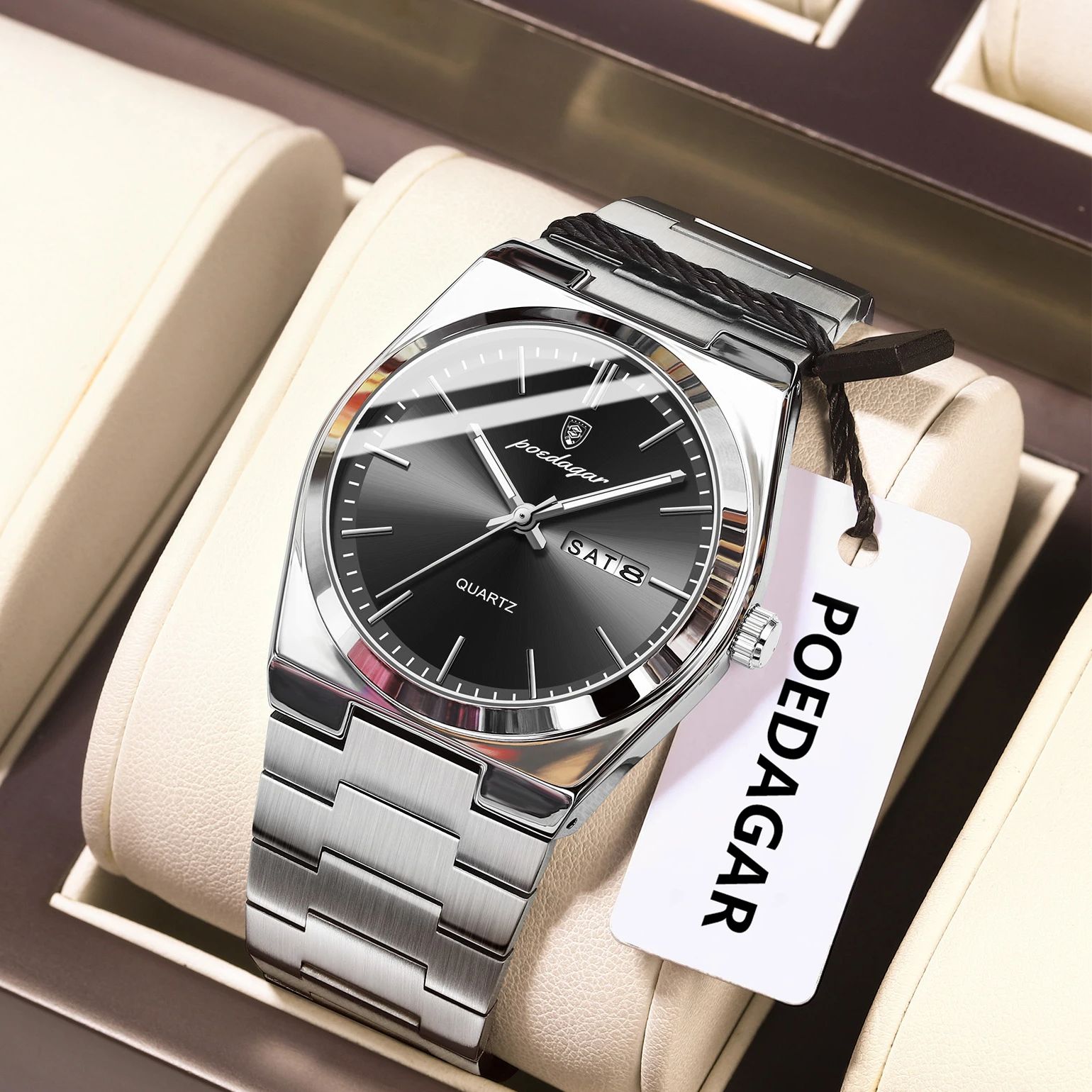 Luxury Watch Cartier - Poedagar relógio de pulso de quartzo