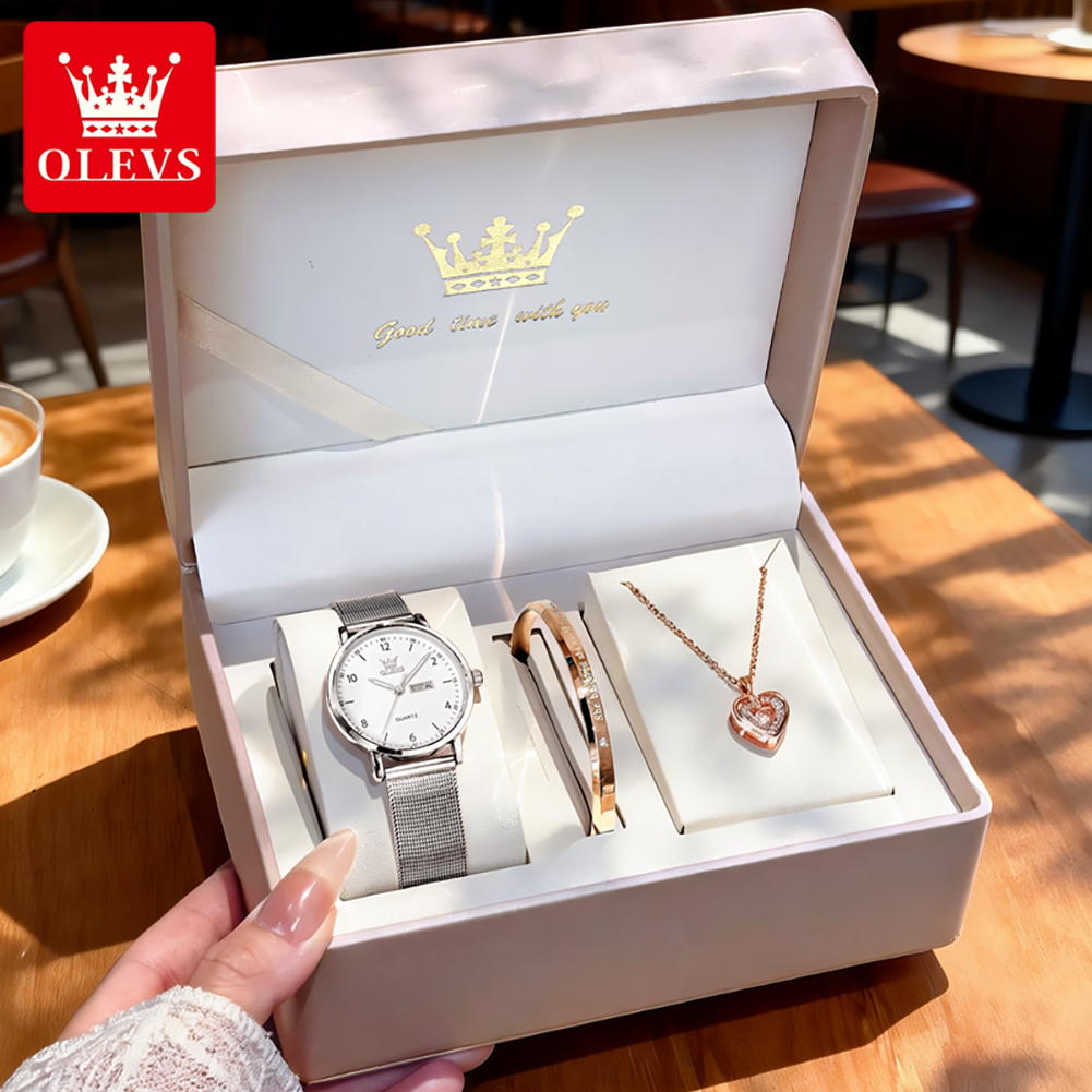Luxury Watch Brands - Relógios OLEVS 2996 femininos originais, elegantes