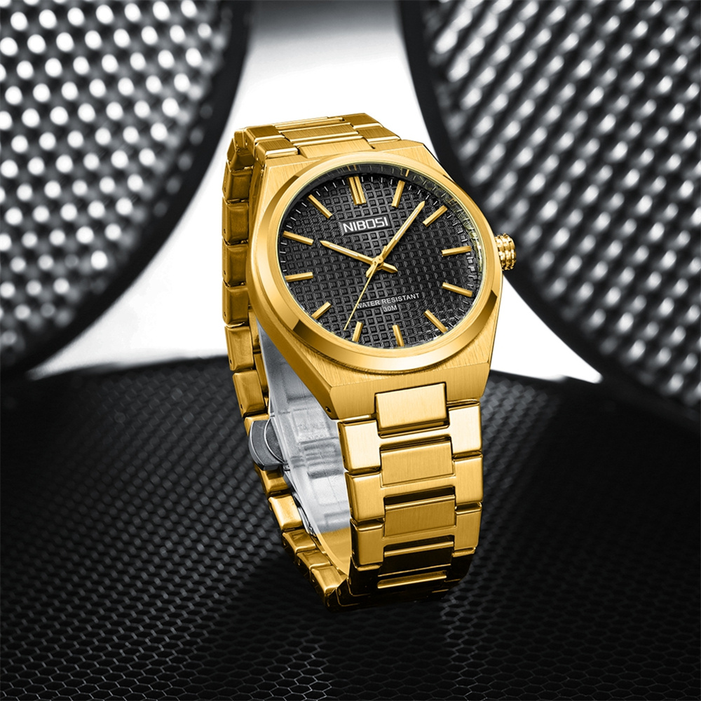 Luxury Watch Gold And Black - Homem marca de luxo relógio ouro