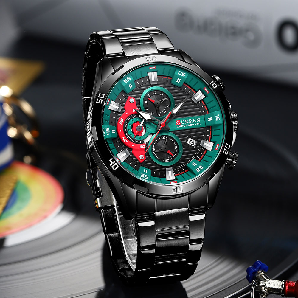 Curren-relógio de pulso mascul - Luxury Watch Affordable avaliação e preço