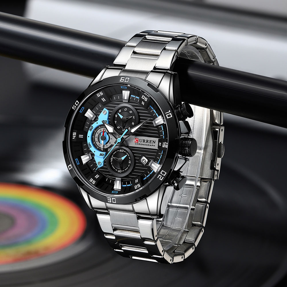Curren-relógio de pulso mascul - Luxury Watch Affordable avaliação e preço