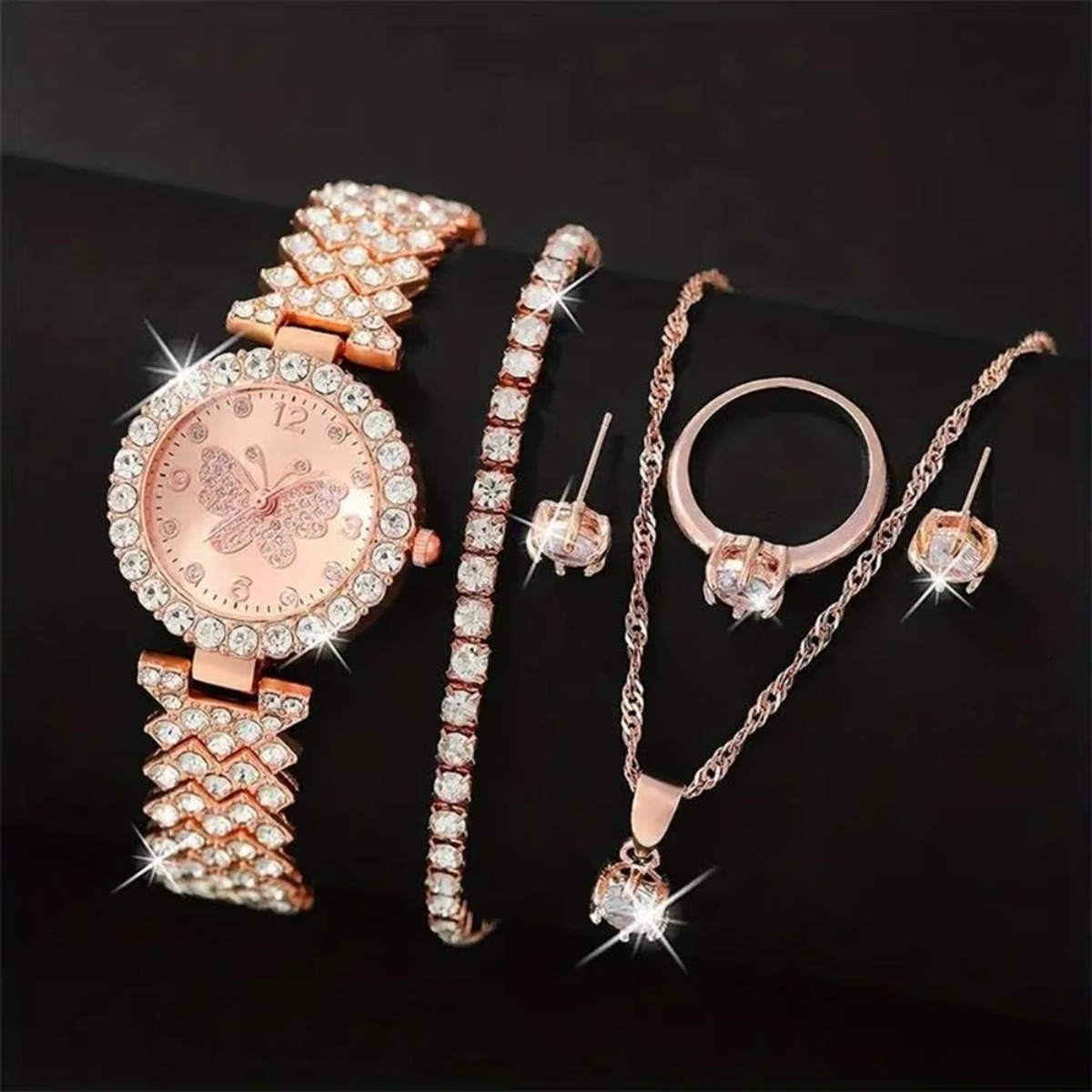 Conjunto de 6 Peças: Relógio F - Luxury Watch Display Case avaliação e preço