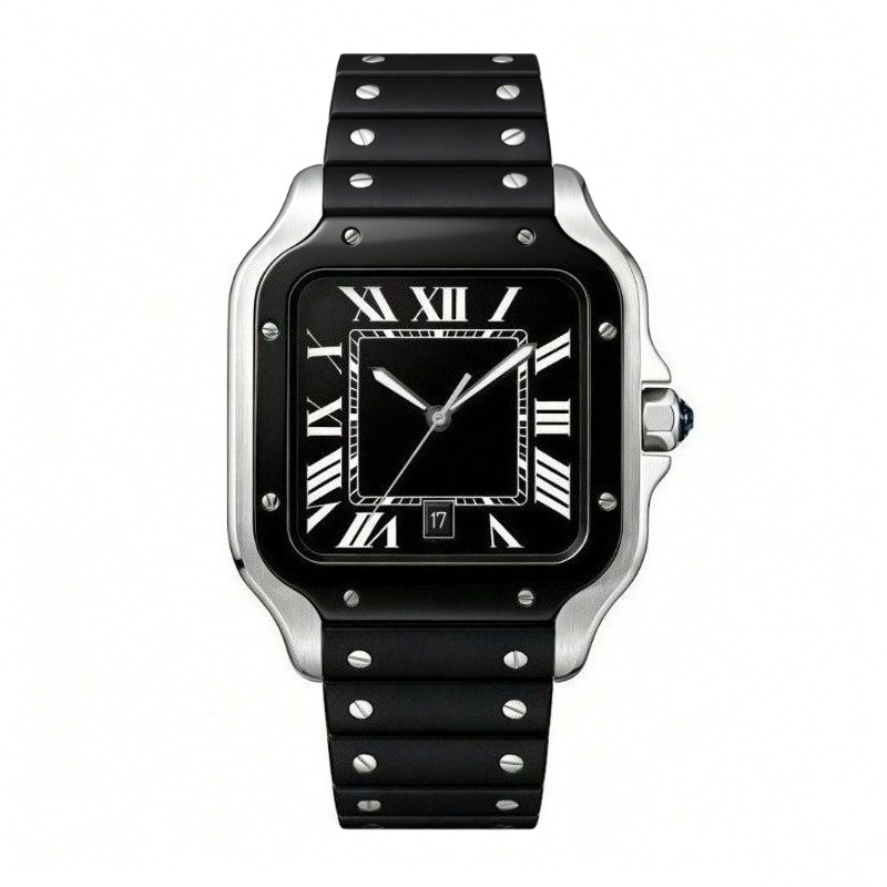 Novo Relógio de Quartzo Mascul - Luxury Watch Cartier avaliação e preço