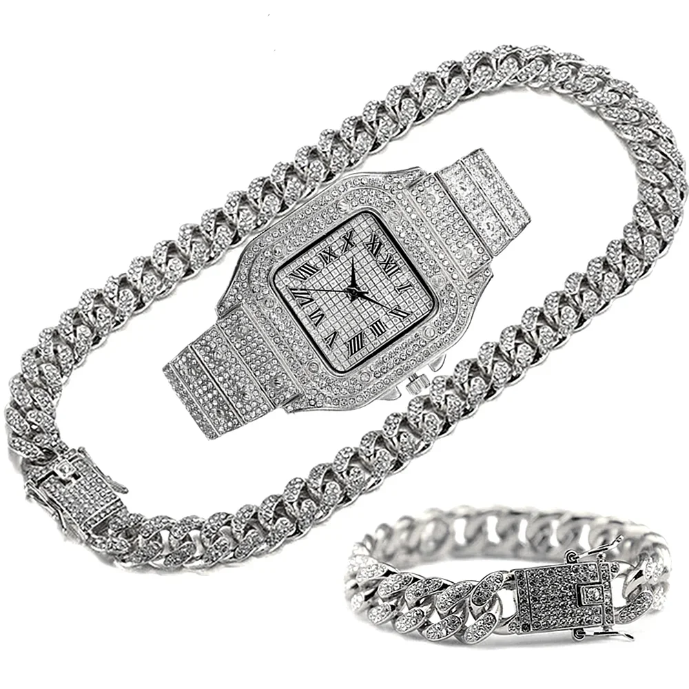 Relógio de Luxo Cravejado para - Luxury Watch Miami avaliação e preço