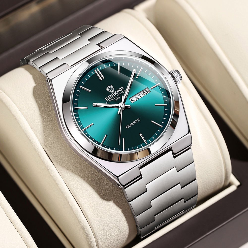 Relógio Masculino BINBOND Orig - Luxury Watch Cartier avaliação e preço
