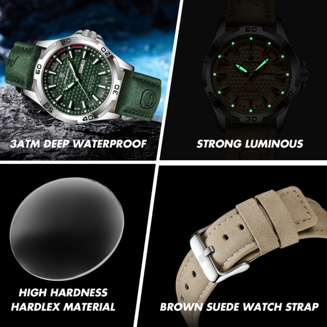 PAAZOMU Relógios masculinos de - Luxury Watch Affordable avaliação e preço