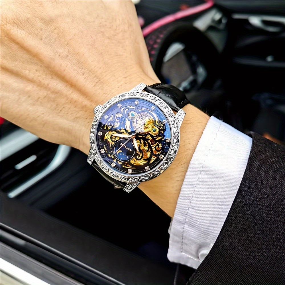 Relógio Mecânico Masculino de  - Luxury Watch Engraving avaliação e preço