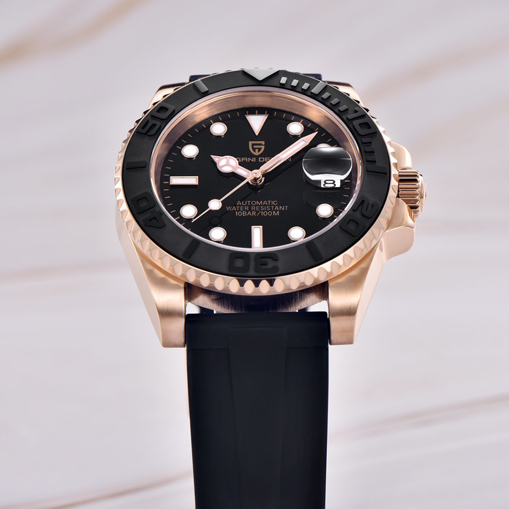 Relógio Automático PAGANI DESI - Luxury Watch Gold And Black avaliação e preço