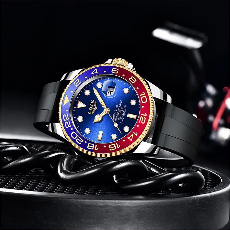 Relógio de Quartzo Masculino L - Luxury Watch Display Case avaliação e preço