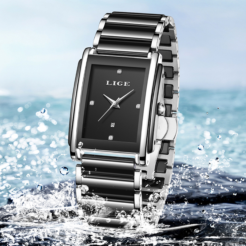 Lige novo luxo relógios femini - Luxury Watch Display Case avaliação e preço