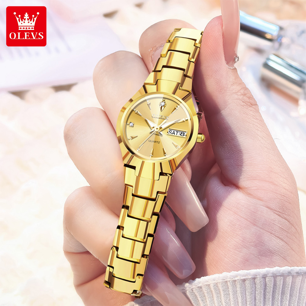Olevs senhoras relógio 8697 lu - Luxury Watch For Women avaliação e preço