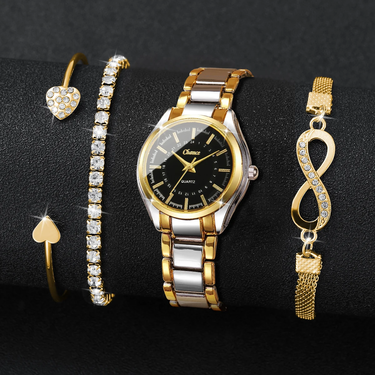 Conjunto de relógios femininos - Luxury Watch Display Case avaliação e preço