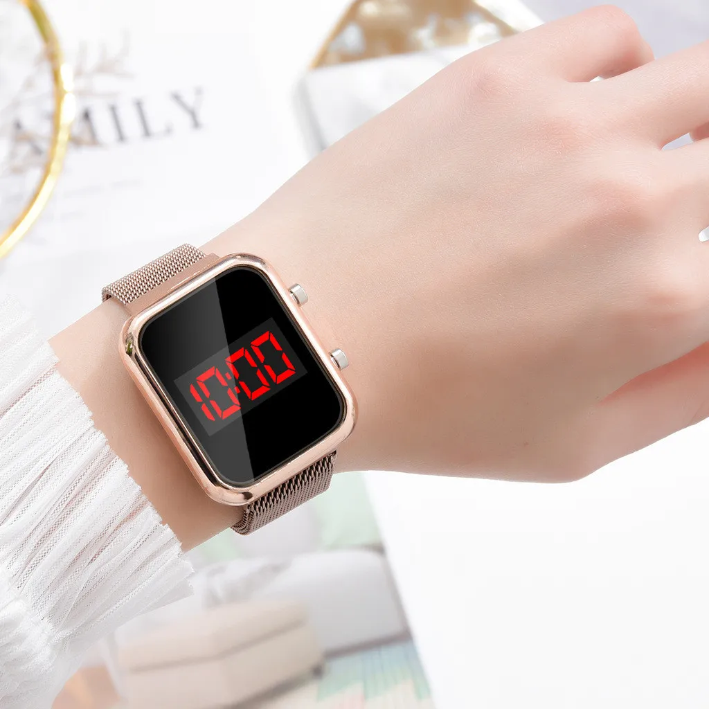Moda fivela magnética retângul - Luxury Watch Life avaliação e preço