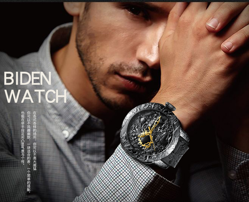 Relógio de Escultura de Dragão - Luxury Watch Engraving avaliação e preço