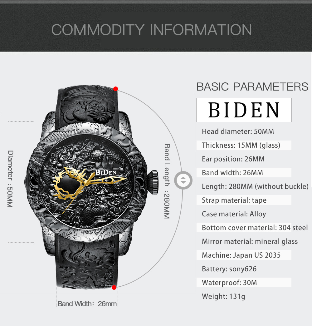 Relógio de Escultura de Dragão - Luxury Watch Engraving avaliação e preço