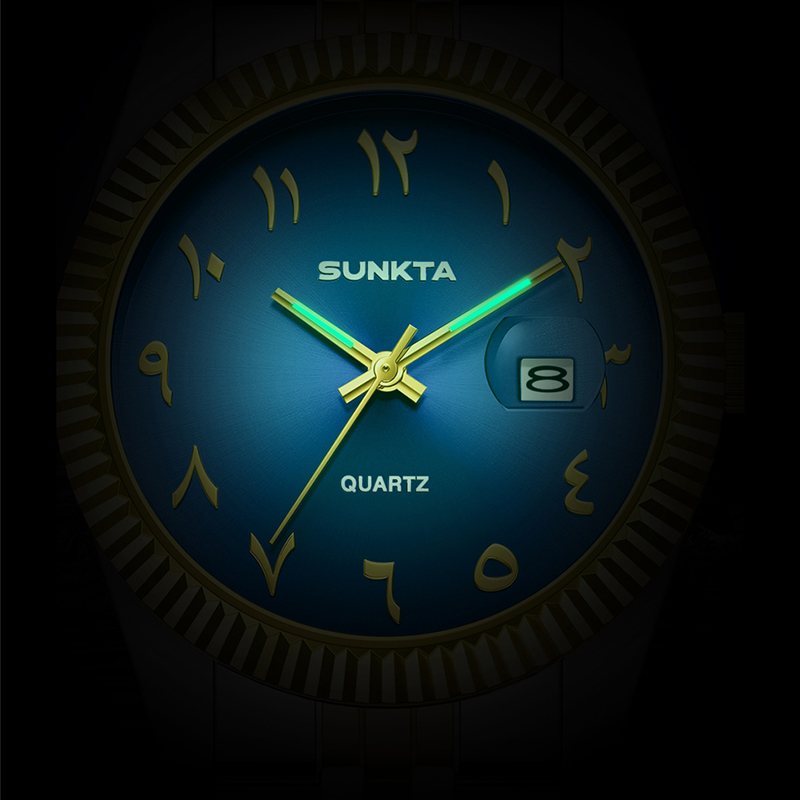 Sunkta marca superior de luxo  - Luxury Watch Arabic avaliação e preço