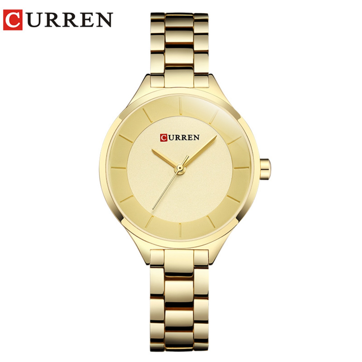 Relógio de Pulso Feminino CURR - Luxury Watch For Women avaliação e preço