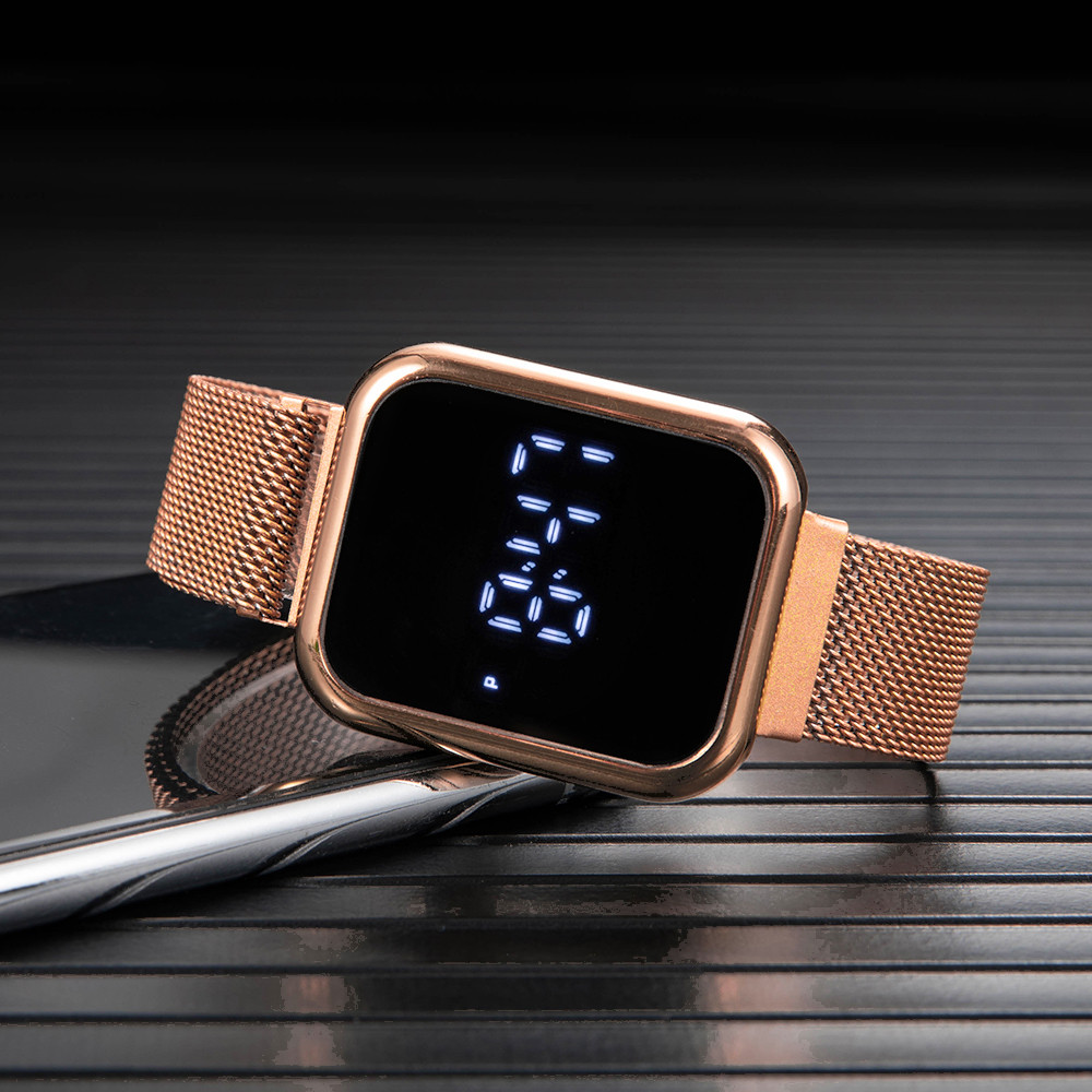 Moda retângulo relógios digita - Luxury Watch Life avaliação e preço