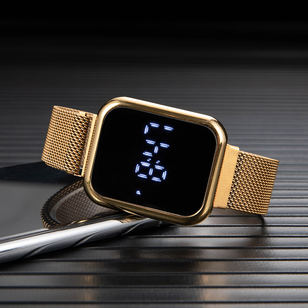 Moda retângulo relógios digita - Luxury Watch Life avaliação e preço