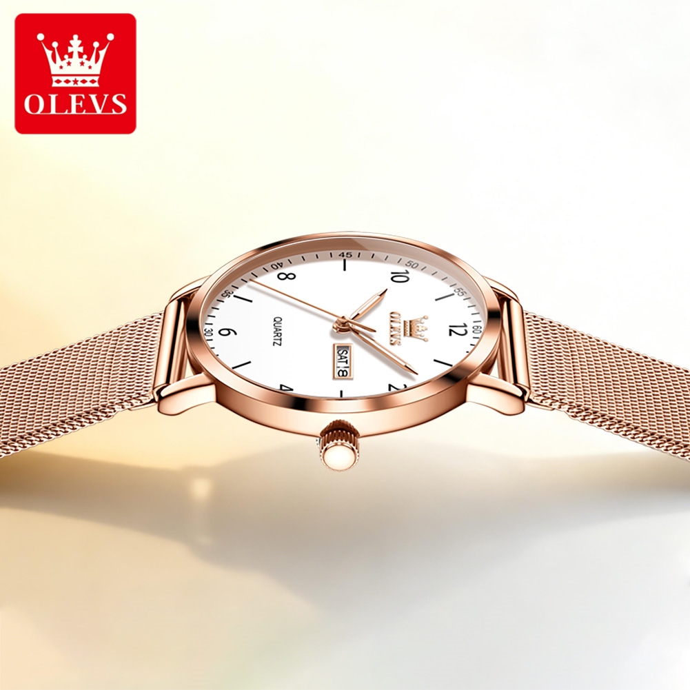 Relógios OLEVS 2996 femininos  - Luxury Watch Brands avaliação e preço