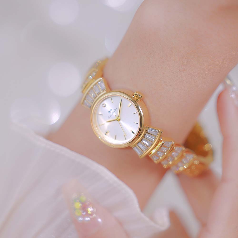 Relógios femininos de alta qua - Luxury Watch Gold And Black avaliação e preço