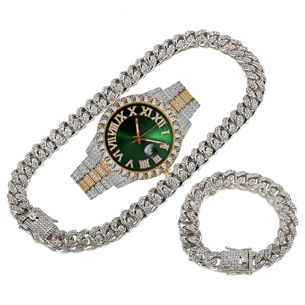 Quartzo de luxo ouro tira reló - Luxury Watch Miami avaliação e preço
