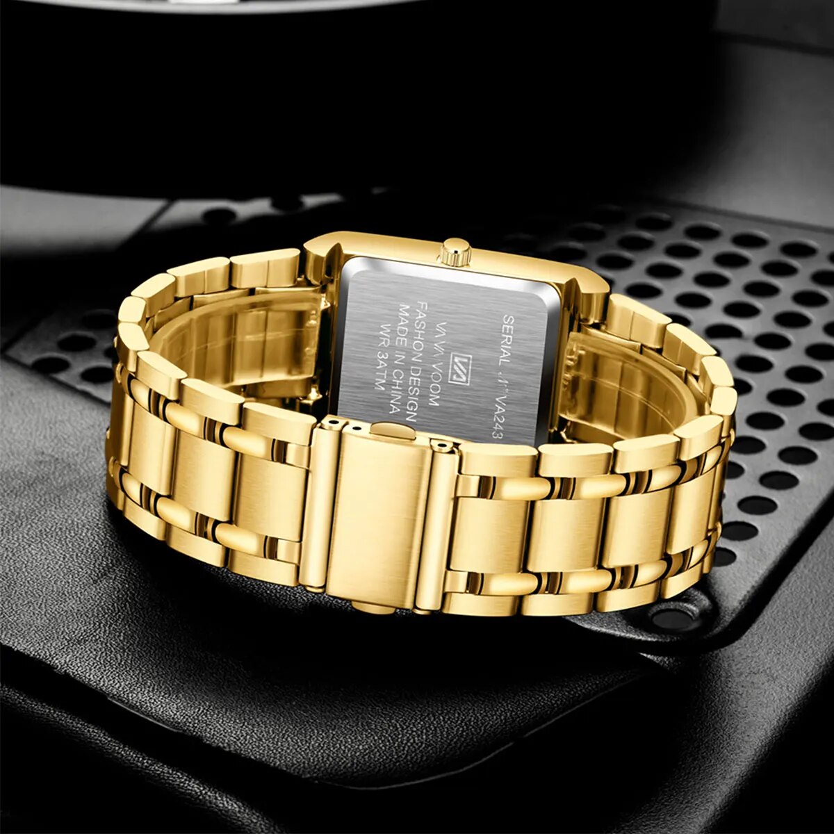 Relógio de negócios masculino  - Luxury Watch Gold And Black avaliação e preço