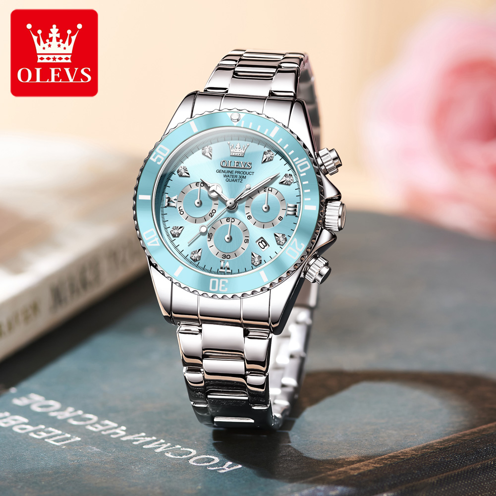 Olevs relógio feminino 5632 el - Luxury Watch For Women avaliação e preço
