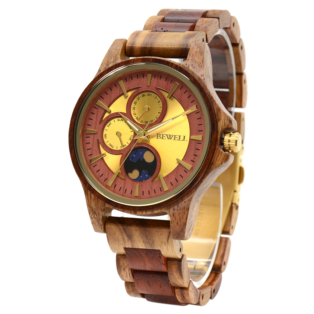 Relógio de Madeira para Homens - Luxury Watch Engraving avaliação e preço