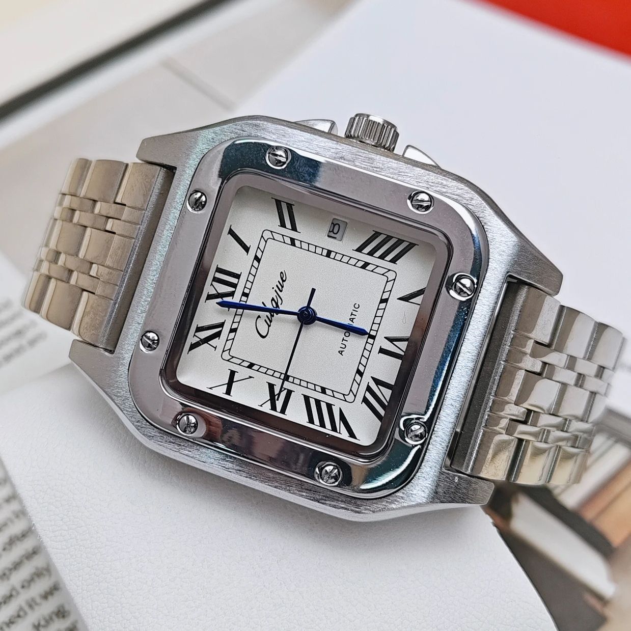 Relógio Masculino de Luxo, Rel - Luxury Watch Cartier avaliação e preço