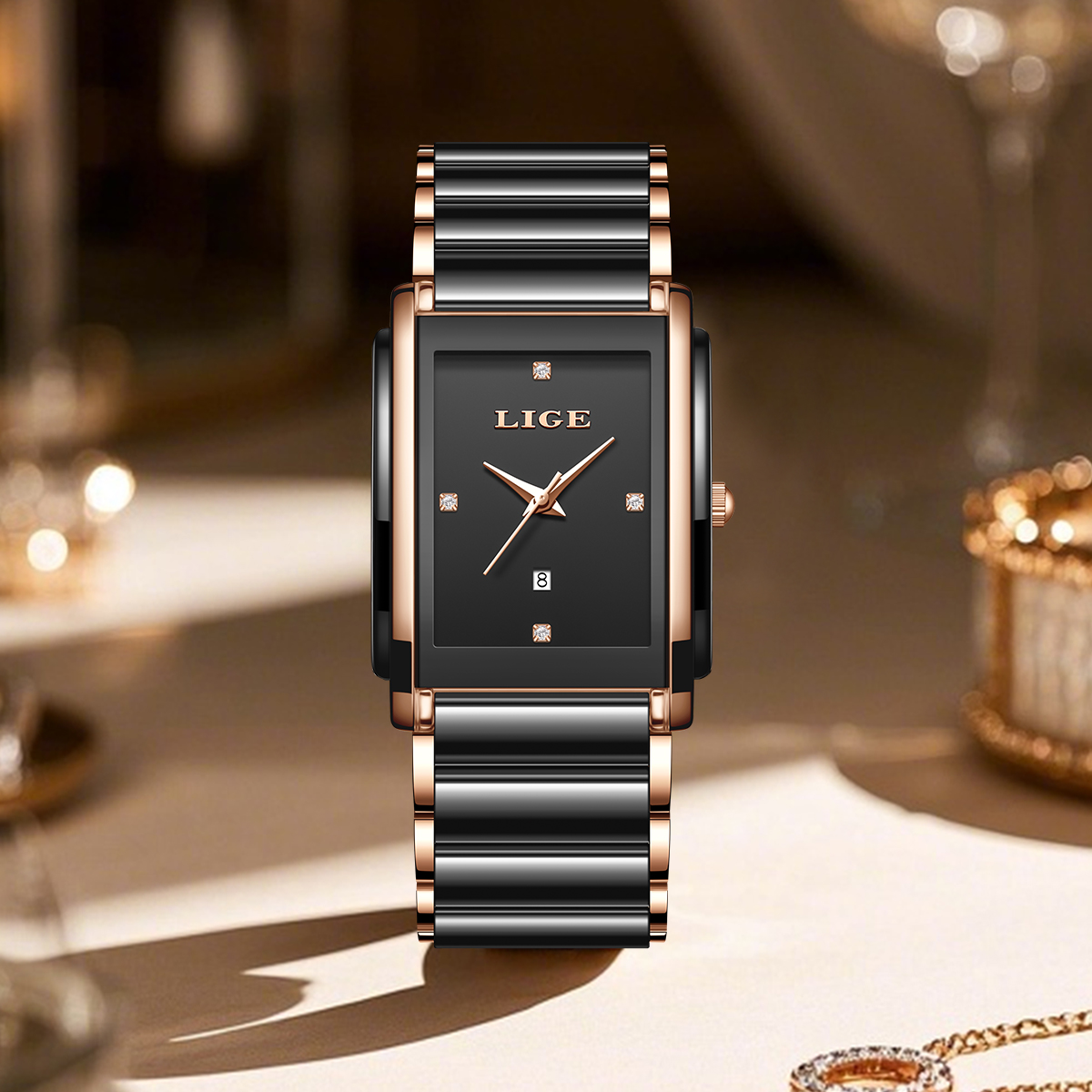 Relógios Elegantes Femininos L - Luxury Watch Display Case avaliação e preço