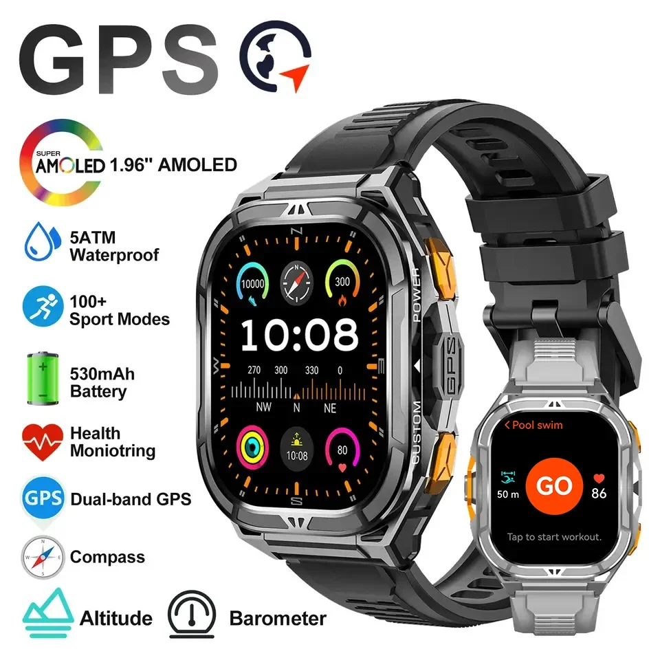 Smartwatch de Luxo AMOLED com  - Luxury Watch Arabic avaliação e preço