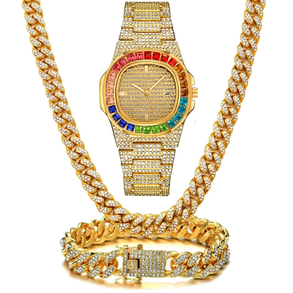 Conjunto de Joias Masculinas d - Luxury Watch Miami avaliação e preço
