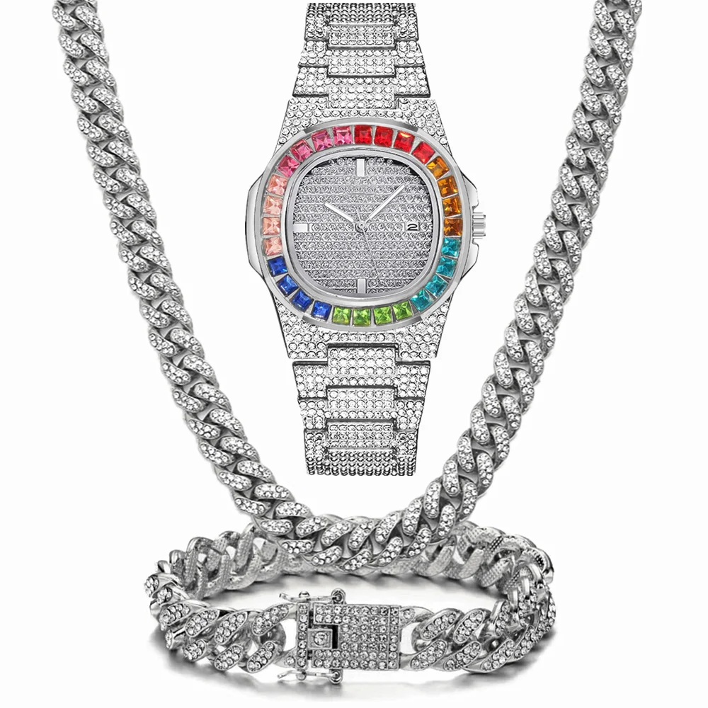 Conjunto de Joias Masculinas d - Luxury Watch Miami avaliação e preço