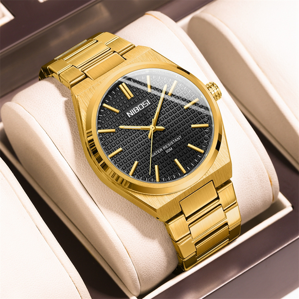 Homem marca de luxo relógio ou - Luxury Watch Gold And Black avaliação e preço